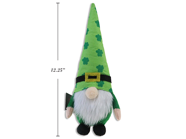 Carton of 12 St Patricks Day Plush Gnome