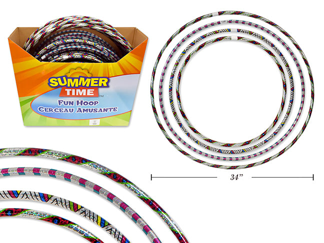 Carton of 72 Laser Hula Hoop