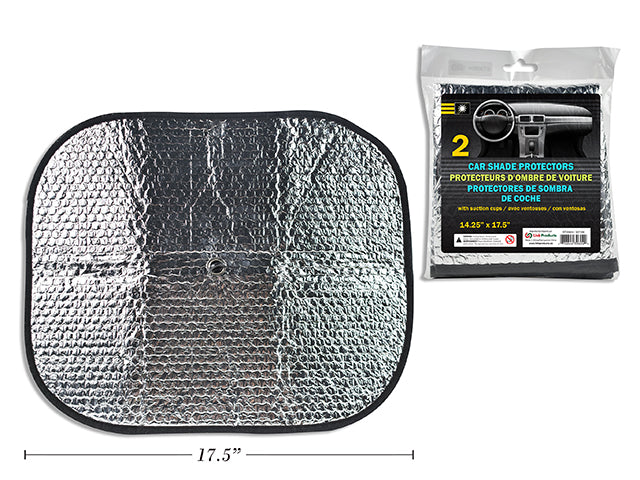 Carton of 24 Side Window Car Shade Protectors