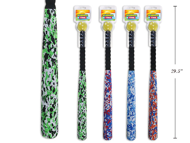 Carton of 24 Camouflage Baseball Bat