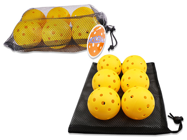 Carton of 8 40 Hole Outdoor Pickleballs