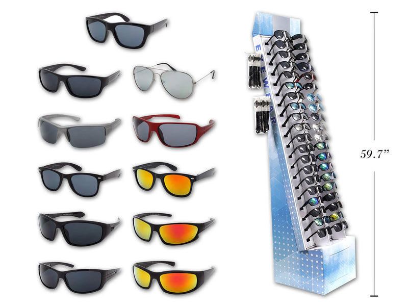 Carton of 180 Mens Lifestyle Sunglasses