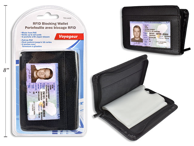 Carton of 12 Rfid Blocking Wallet