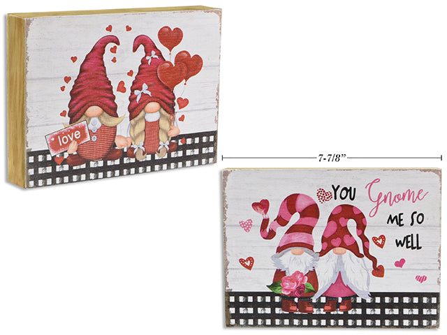 Carton of 12 Valentines Rectangular Block