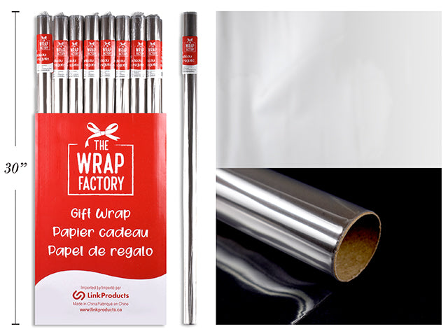 Carton of 72 Clear Cello Wrap Roll