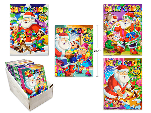 Carton of 48 Christmas Coloring Book