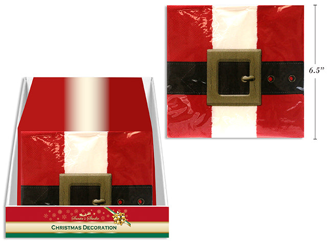 Carton of 12 Santa Suit Luncheon Napkin 16 Pack