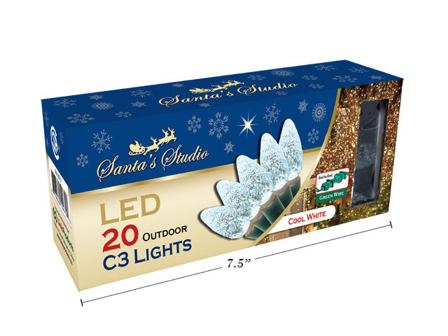 Carton of 12 Led Outdoor Lights 20 Pack