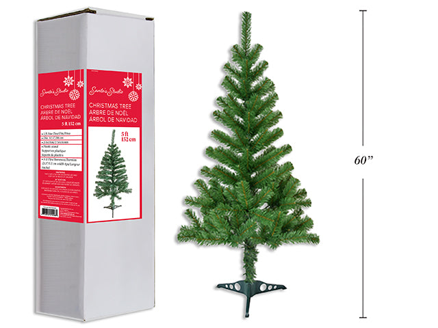 Carton of 2 Christmas Pvc Tree Small