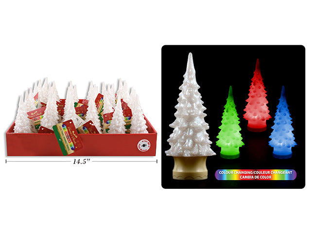 Carton of 36 Light Up Color Changing Led Christmas Tree