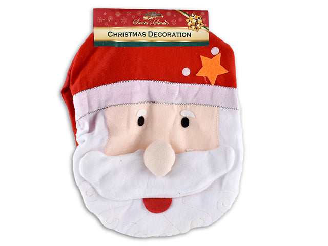 Carton of 12 Felt Santa Toilet Seat Cover