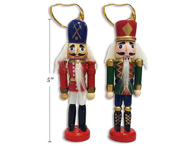 Carton of 24 Traditional Nutcracker With Gold Base Large