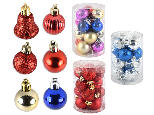 Carton of 24 Ornaments