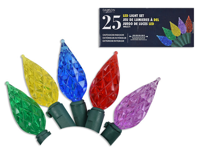 Carton of 24 Christmas Led Indoor Multi Color Light Set