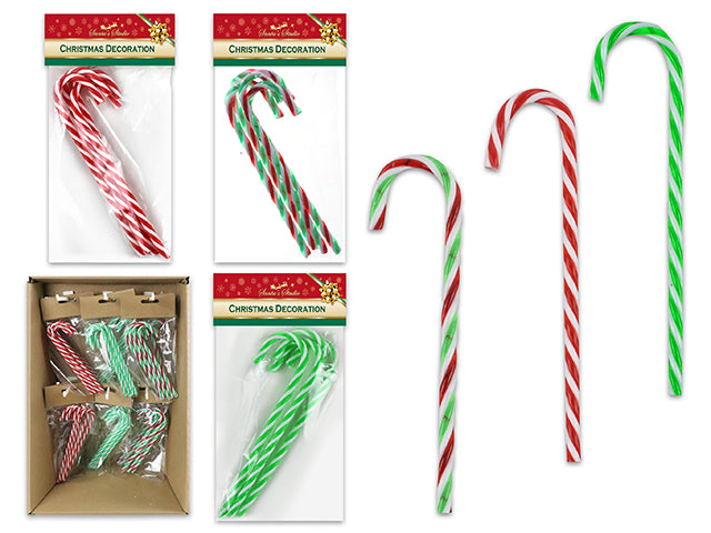 Carton of 72 Christmas Candy Cane Ornament