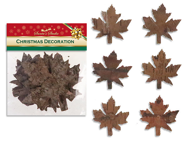 Carton of 24 6pk Craft Bark Maple Leaves. Pbh.