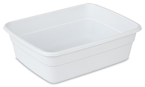 Carton of 12 Dishpan White Small