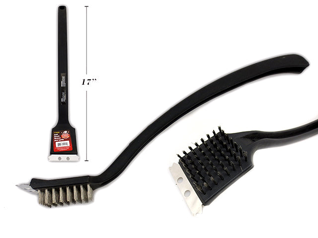 Curved Handle Grill Brush