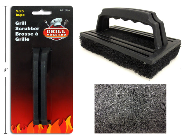 BBQ Grill Scrubber With Handle