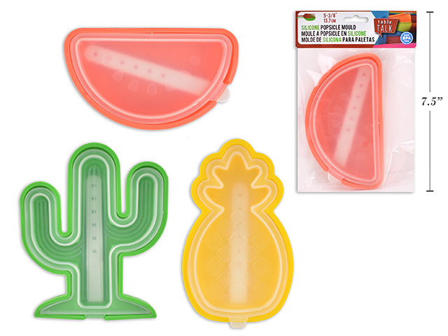 Tropical Shaped Silicone Popsicle Mold