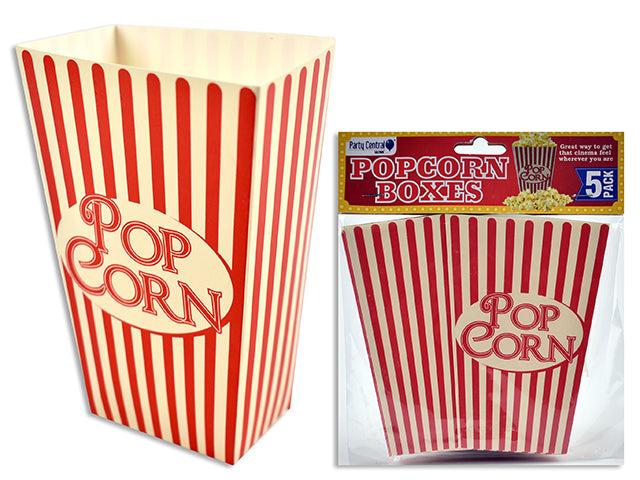 Paper Popcorn Boxes