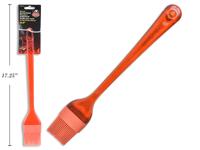 Deluxe Silicone Red BBQ Basting Brush