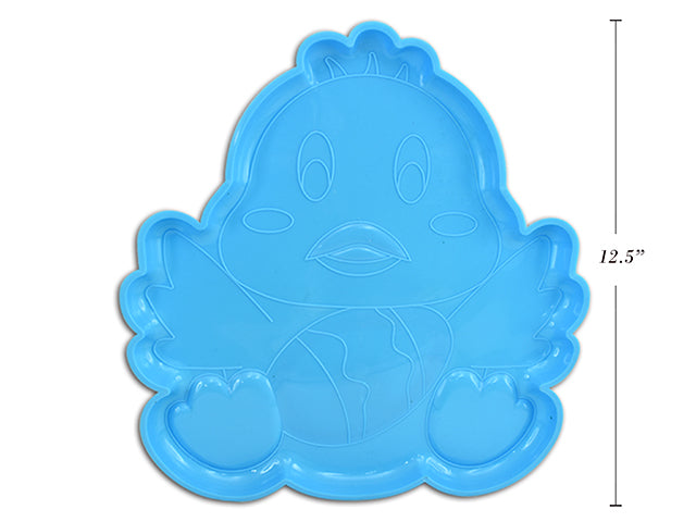 Easter Die Cut Chick Serving Tray