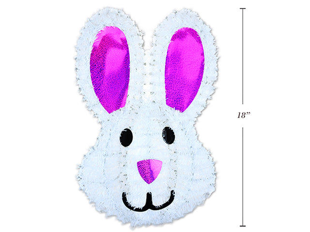 Easter Holographic Bunny Head Plaque
