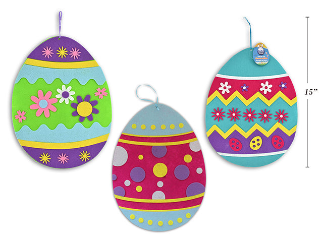 Easter Felt Hanging D Egg Decoration