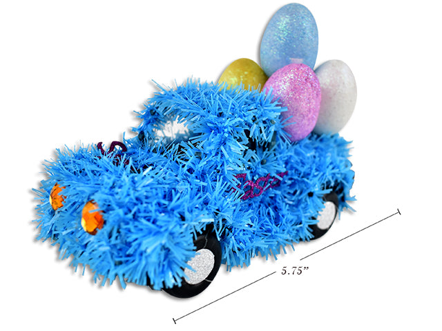 Easter 3D Tinsel Car