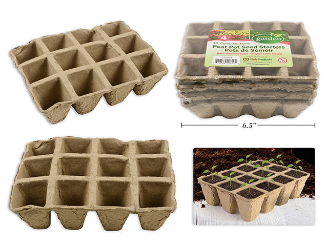 Paper Peat Pot Seed Starters