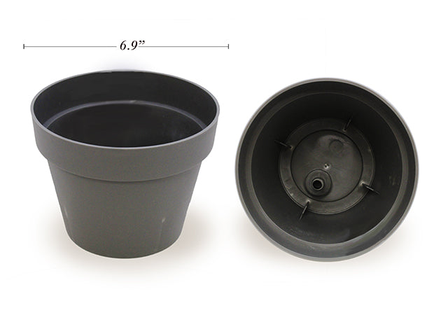 Planter With Removable Rubber Drainage Plug
