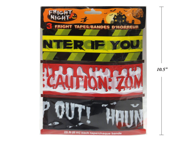 Assorted Fright Tape