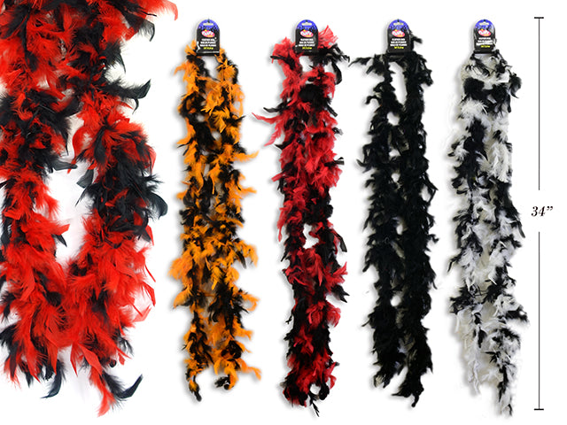 Halloween Feather Party Boa