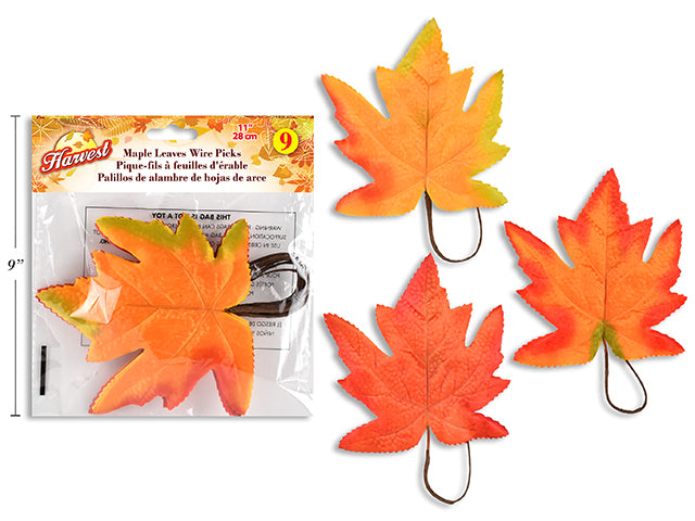Maple Leaves Wire Picks