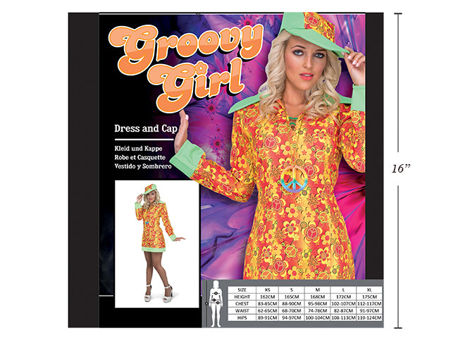 Groovy Girl Ladies Costume