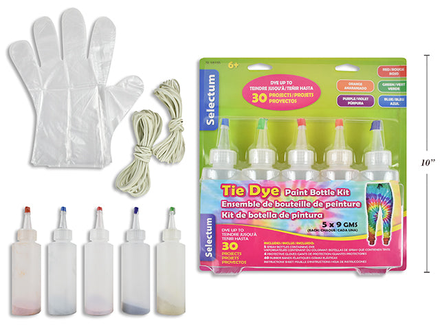 Tie Dye Paint Bottle Kit