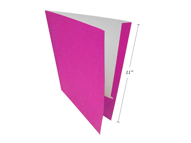 Letter Size Pocket Portfolios Pink