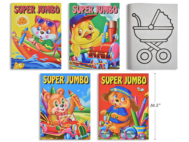 Super Jumbo Coloring Books