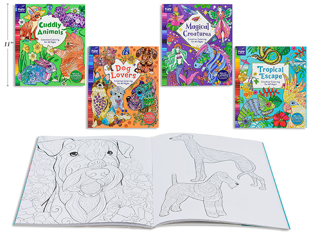 Deluxe Creative Adult Color Books
