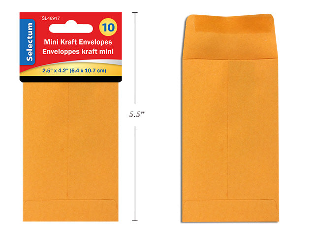 Mini Kraft Envelopes
