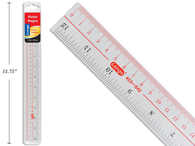 Flexible Acrylic Ruler Small