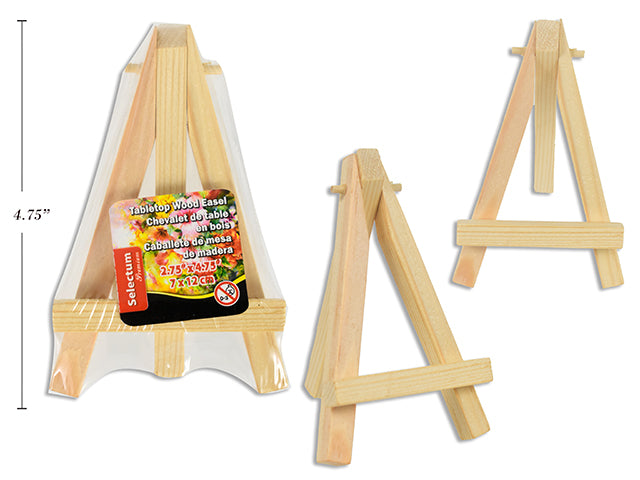 Table Top Wood Easel Extra Small