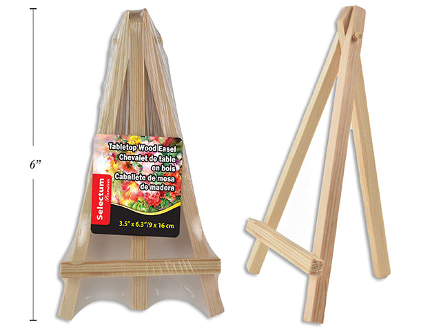 Table Top Wood Easel Small