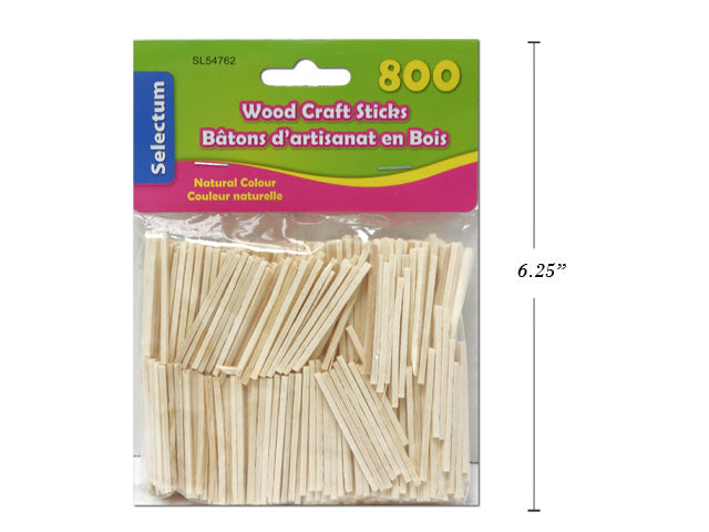 Match Wood Sticks Natural