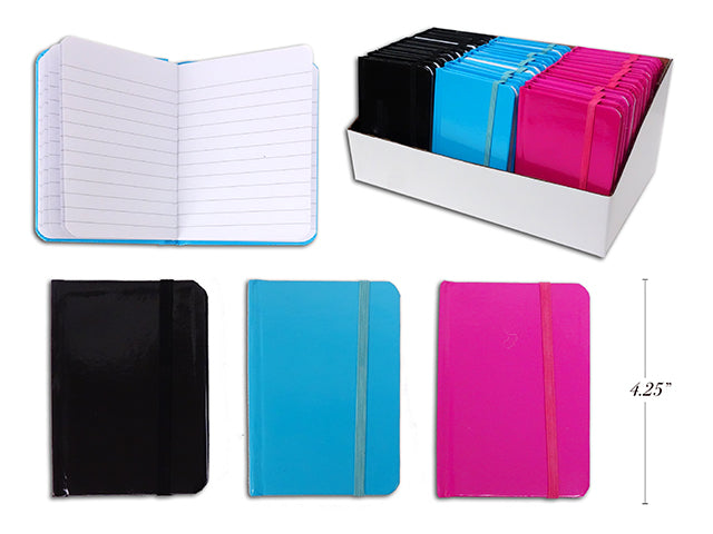 Mini Notebook With Elastic Close