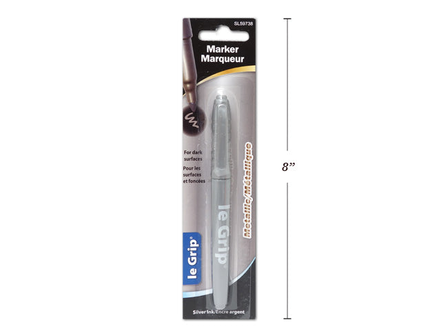 Metallic Silver Ink Marker