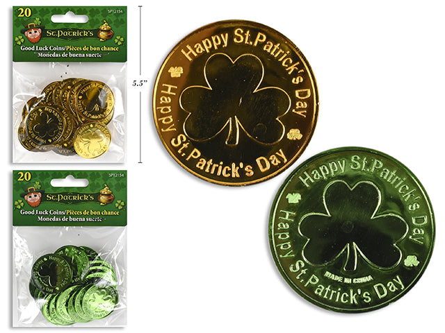 St Patricks Good Luck Coins