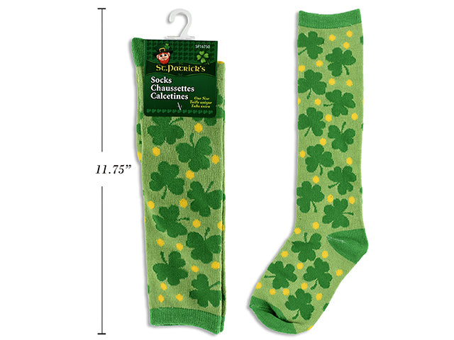 St Patricks Day Polyester Socks