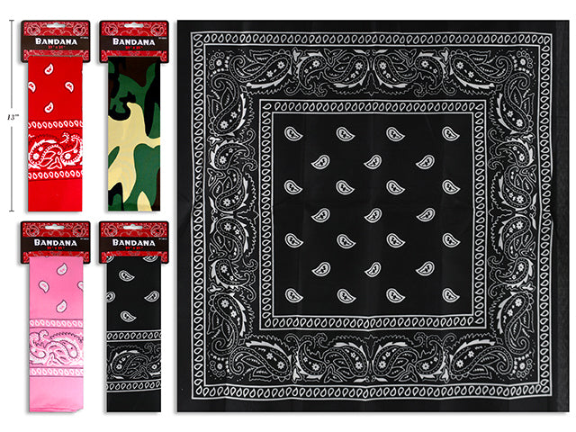 Polyester Bandana Assorted Color
